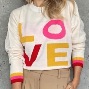 THE TELLIER - LOVE SWEATER - size M
